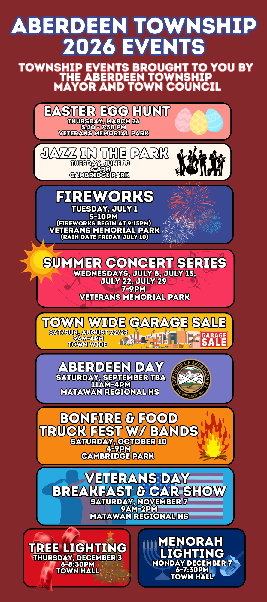 2026 township events 